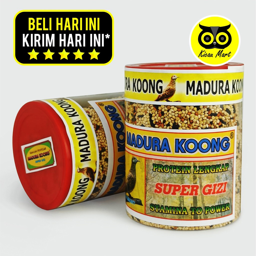 PAKAN BURUNG PERKUTUT HARIAN MADURA KOONG KONG RACIKAN MADURA ASLI MAKANAN PERKUTUT BANGKOK BIJI MILET GODEM MADU JAMU PAKAN PERKUTUT DERKUKU TEKUKUR DARA KNGPK