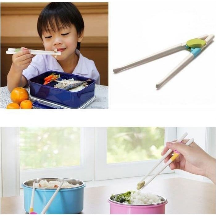 Sumpit Anak Balita Children Training Chopstick Belajar Weaning Sumpit