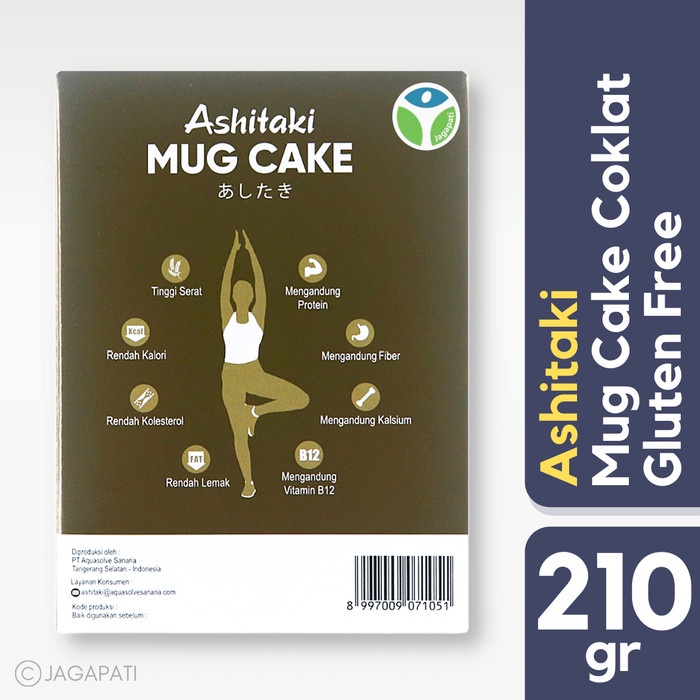 

Ht662D Ashitaki - Mug Cake Cokelat - Bebas Gluten - Tepung Kue - Jagapati Ht5H