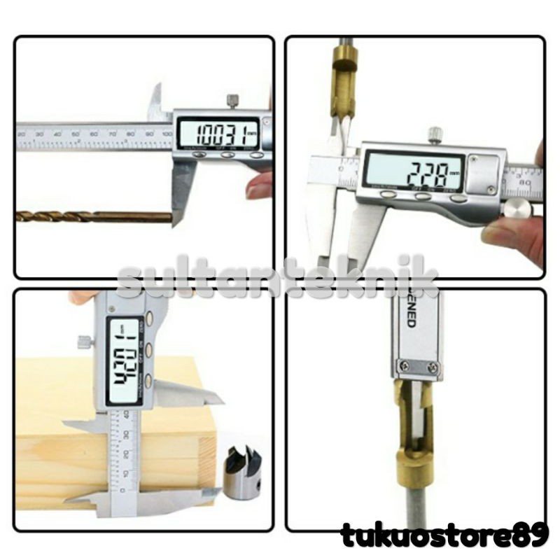 Sketmat digital / sigmat digital / Jangka Sorong digital / caliper digital 6" FULL STAINLESS