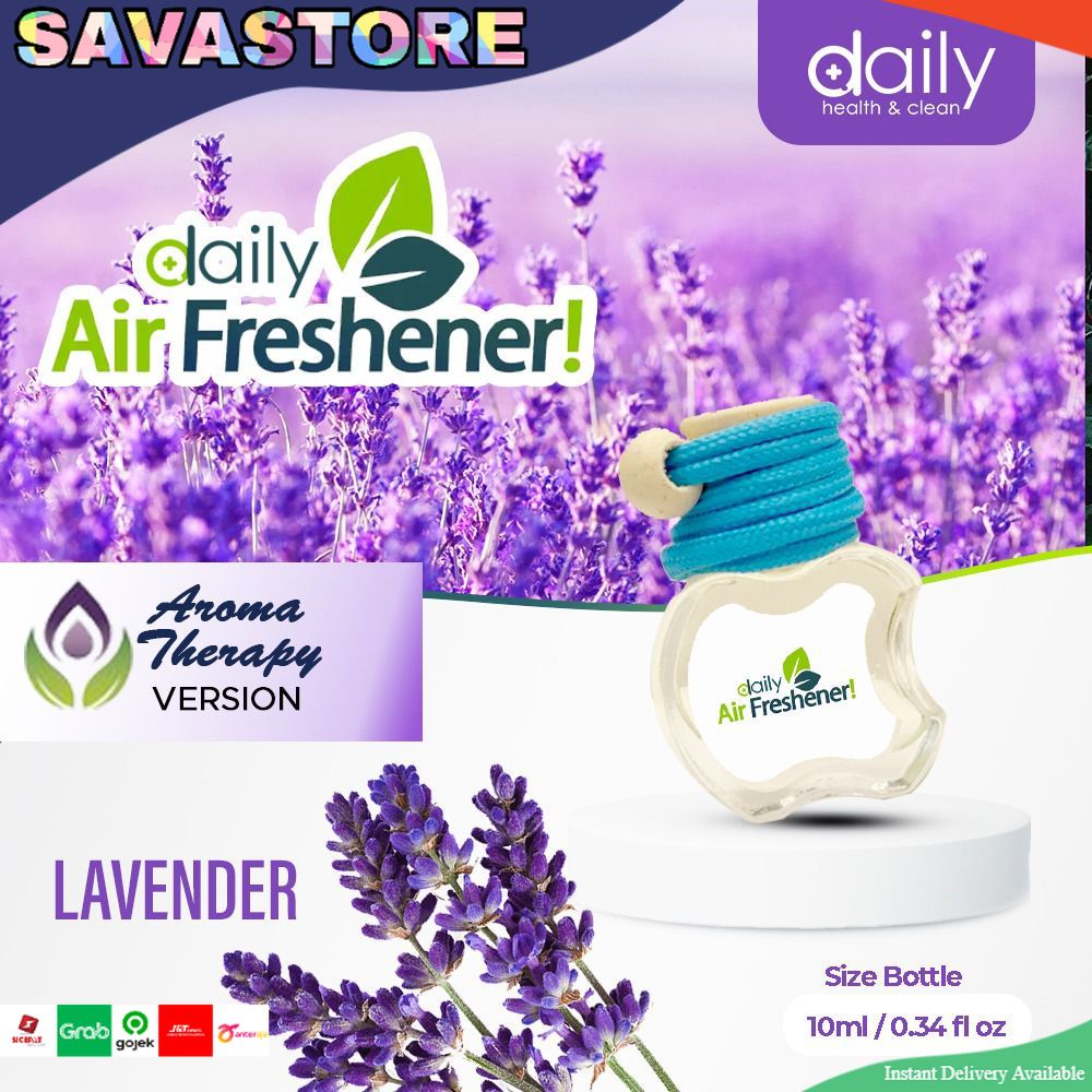 PENGHARUM MOBIL MEWAH - DAILY AIR FRESHENER AROMATHERAPY VERSION - PARFUM PEWANGI MOBIL AROMATHERAPY