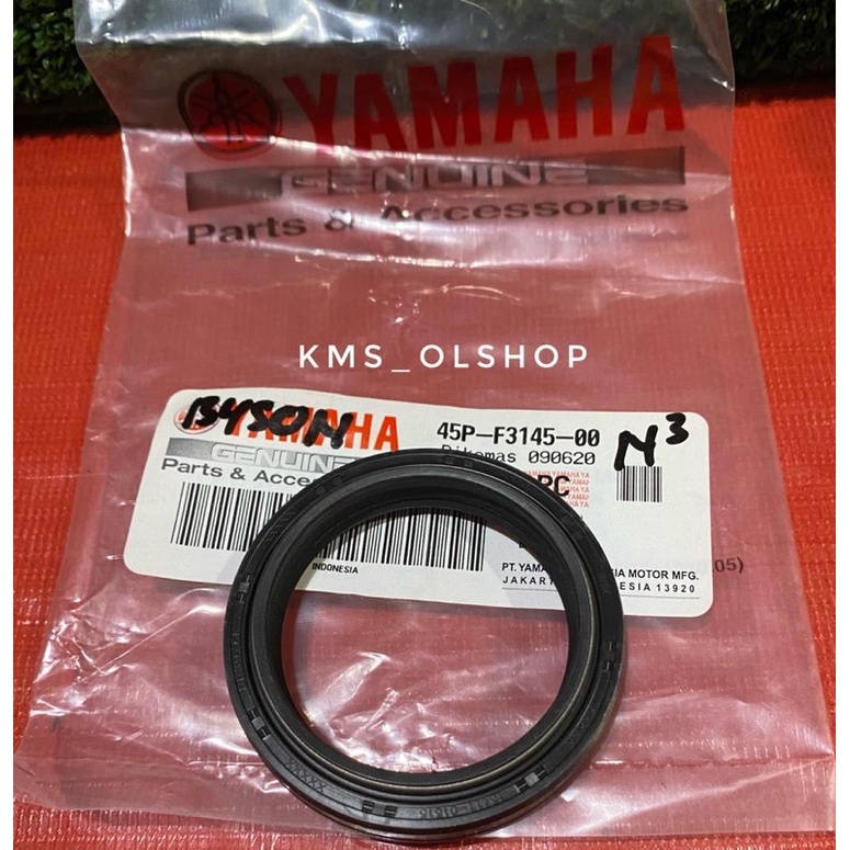 Seal Sil Karet Shock Shok Sok Depan Byson, R25 R 25, MT25 Asli Yamaha YGP 45P-F3145-00