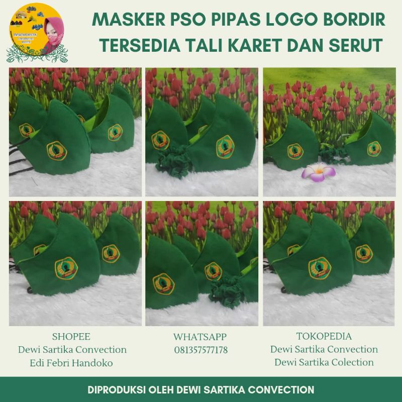Masker PSO PIPAS TERMURAH TERLARIS harga grosir