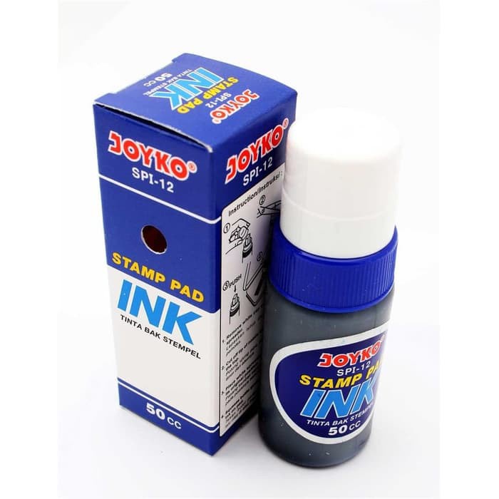 

Stamp Pad Ink Joyko SPI-12 Warna Biru Refill Tinta Stempel Satuan - SHSNP