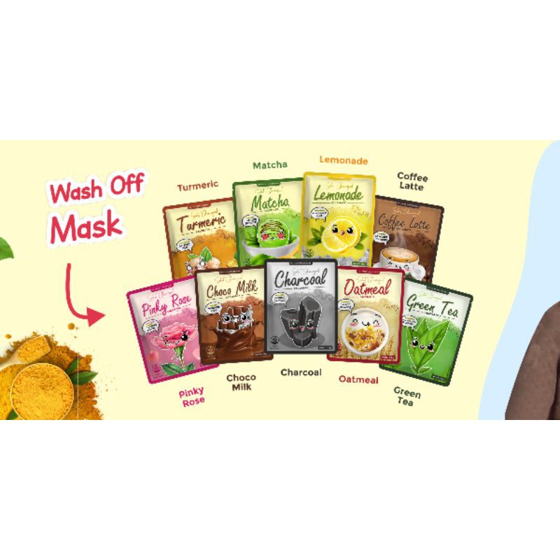 Masker Organik Sobat Glowing 25gr