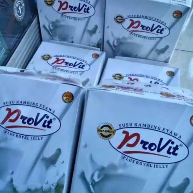 

SUSU PROVIT KAMBING ETAWA (50 SASCHET X 20gr) ORIGINAL 100% BPOM