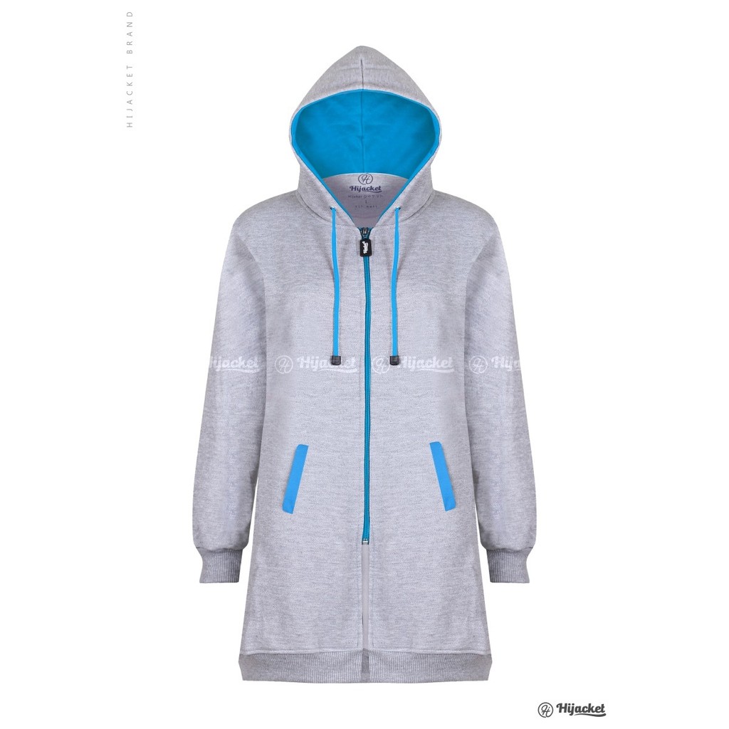 ALL HIJACKET BASIC GREY II JAKET MUSLIMAH II-1