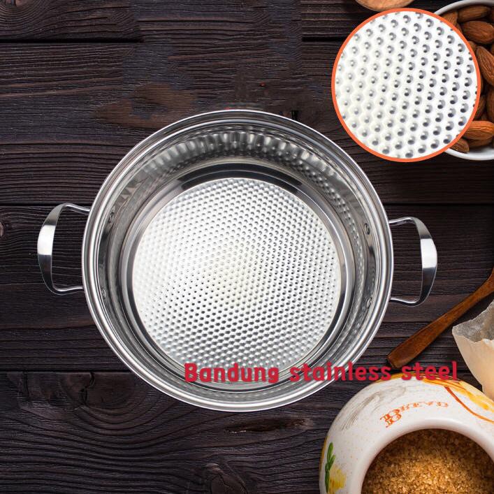 Panci shabu shabu 28cm sukiyaki steamboat hot pot stainless murah