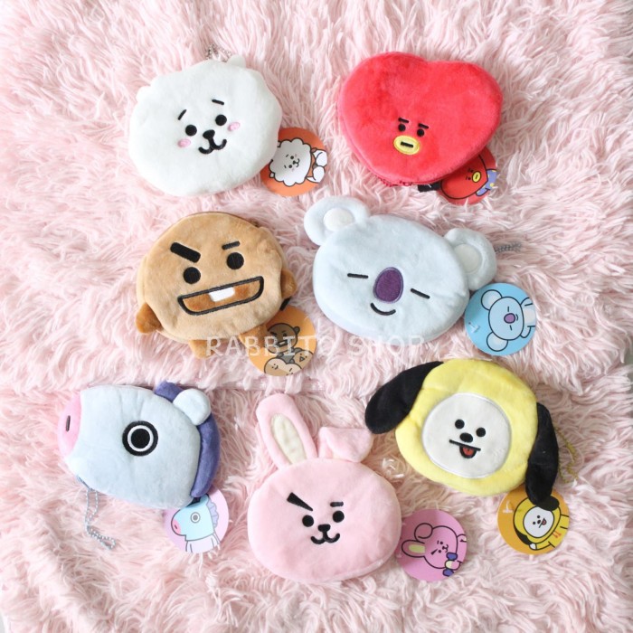 Dompet Koin BT21 // Coin Wallet BT21 BTS Stuff - Koya Berkualitas
