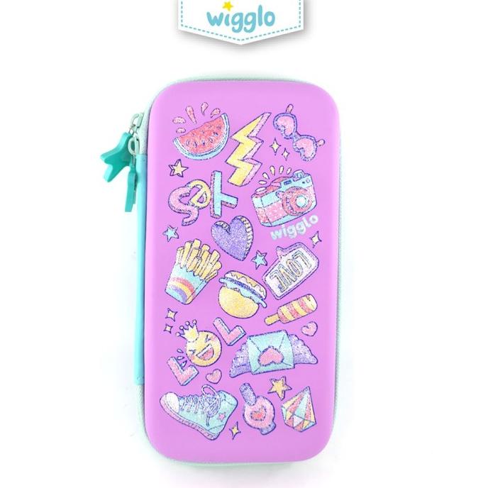 

Wigglo Hardtop Pencil Case Hello Girly