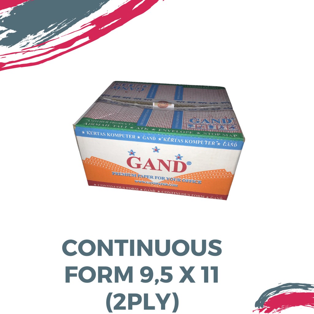 

CONTINUOUS FORM / COMPUTER FORM GAND 2 PLY