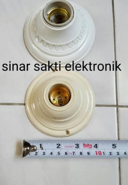 PROMO Cuci Gudang Fitting Lampu Tempel Plafon Super Murah / Fitting Tempel /Fitting Murah