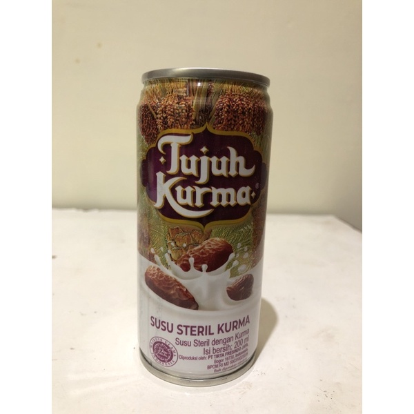 TUJUH KURMA Kaleng Susu Steril 200 ml