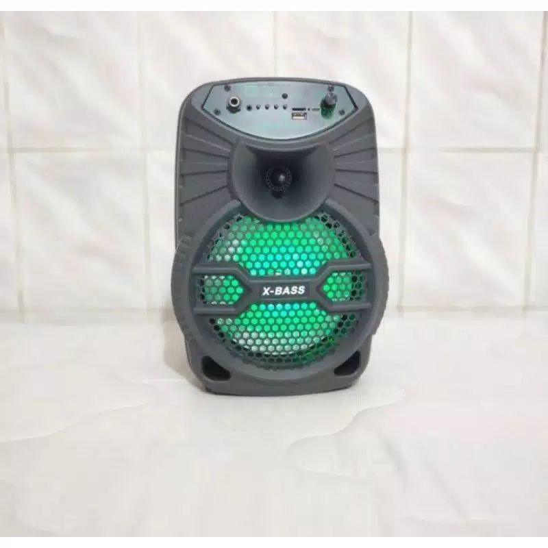 Speaker Karaoke Bluetooth F-6608