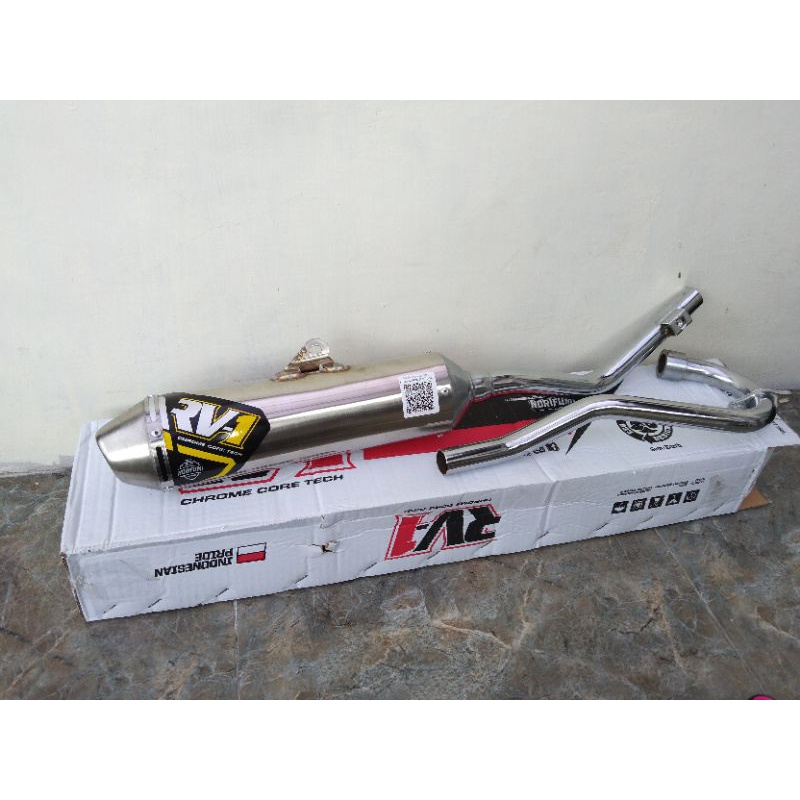 KNALPOT NORIFUMI RV1 NEW  N4 KLX 150 BF DTRACKER OLD NEW RV 1 N4 KLX ORIGINAL CRF 150 L N4  WR 155  RV1 NEW N4 MESIN STANDAR-4