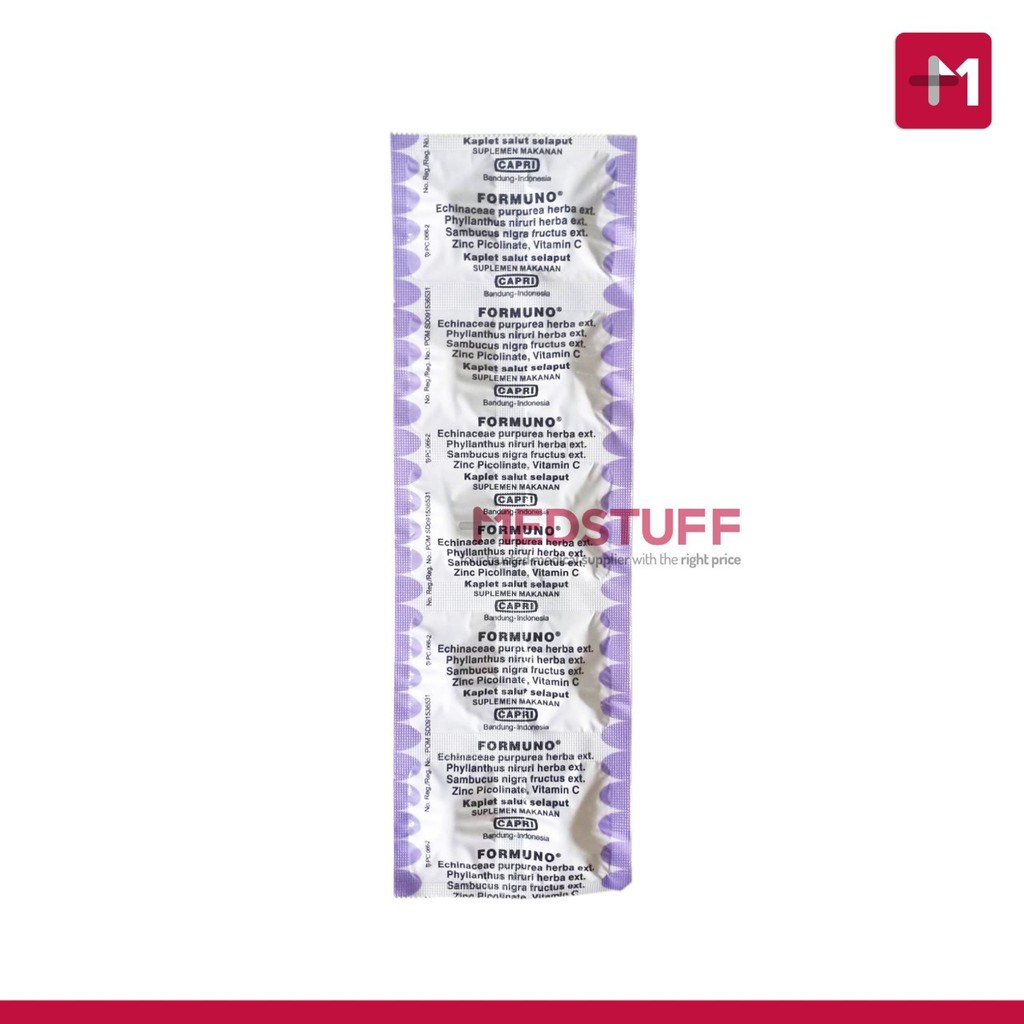 Formuno Suplemen Vitamin Daya Tahan Tubuh