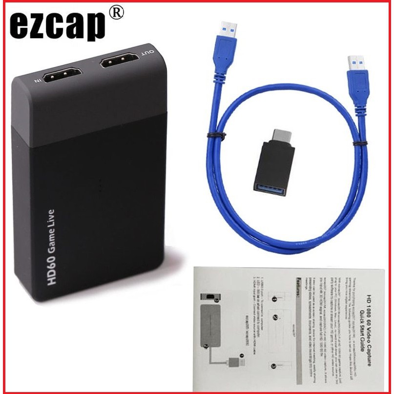 EZCAP USB 3.0 HDMI Game Capture Live Streaming 261m