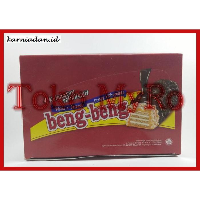 

MAKANAN-RINGAN- WAFER BENG-BENG / BENGBENG CARAMEL CRISPY -BERMACAM-MACAM.