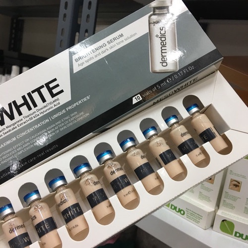 Dermedics meso white BB Glow 1BOX brightening serum tutup biru