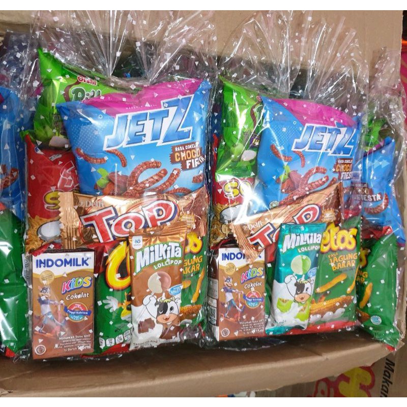 Bingkisan Snack Ulang Tahun Anak Hampers Ulang Tahun Paket Snack Hemat