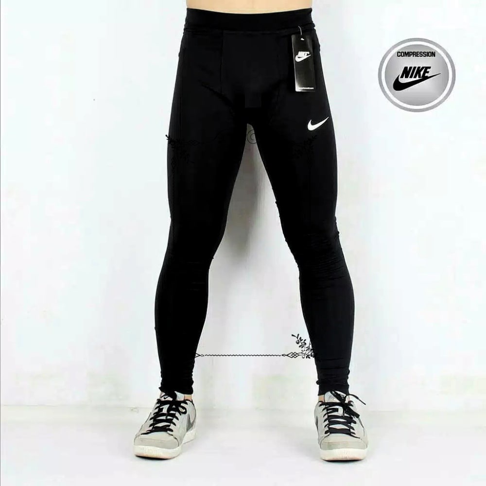 Terlaris Celana Legging Panjang Manset Baselayer Leging Sport Pria Wanita Elegan