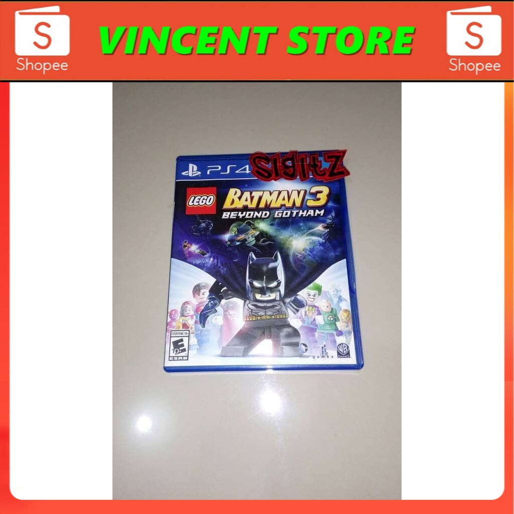 PRODUK ORIGINAL  bd ps4 kaset Game LEGO BATMAN 3
