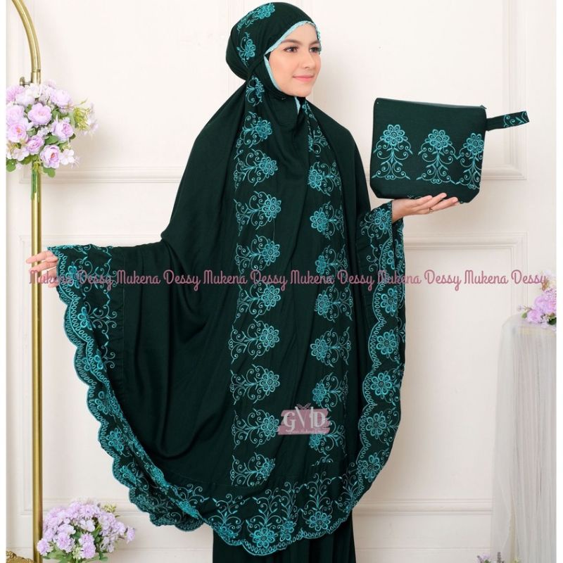 Mukena Bordir Rayon Dewasa Amarilis