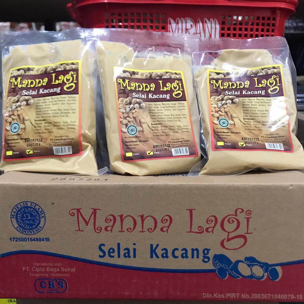 Selai Kacang Halus Manalagi - Selai Kacang 250gr