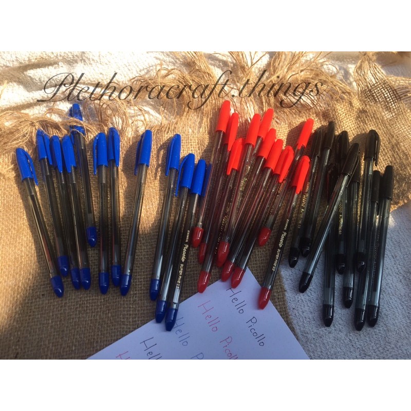

Pulpen piccolo zebra super 0.5 mm super fine tip pulpen murah zebra