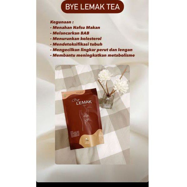 

Bye Lemak Tea ouraskin 100% herbal✔️ tanpa bahan pengawet & sudah BPOM✔️ aman busui yg punya magh