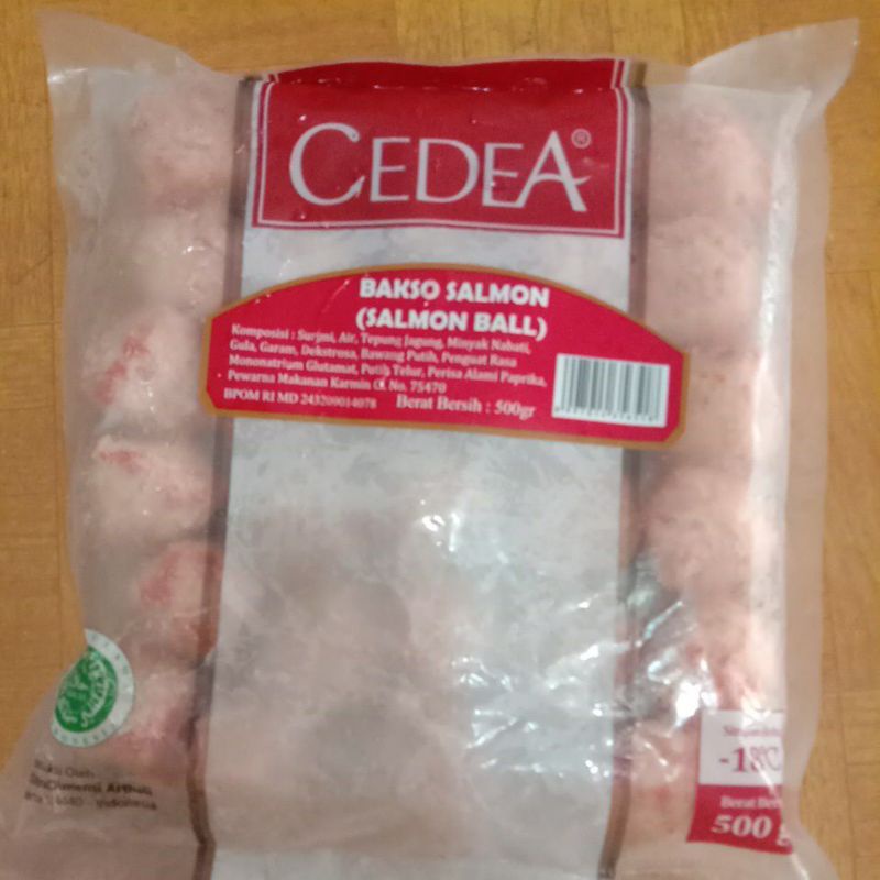 

cedea salmon ball 500gram