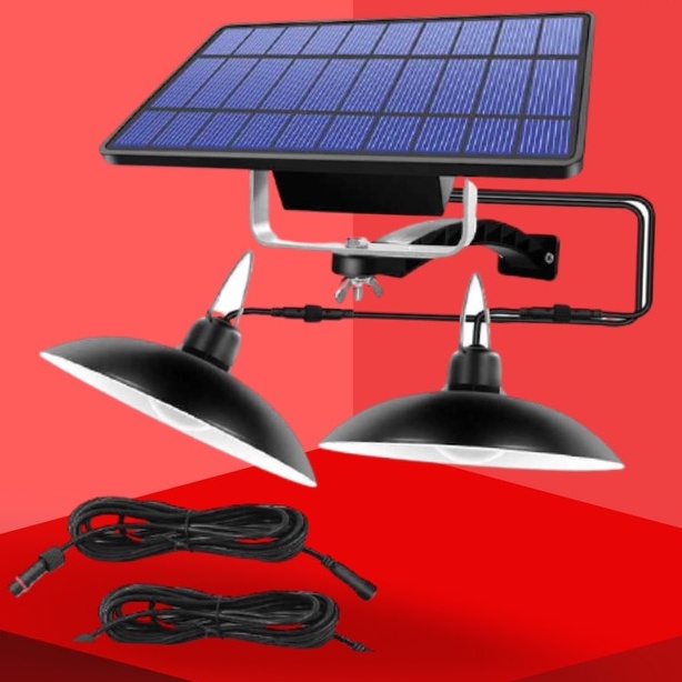 LAMPU TENAGA SURYA SOLAR CELL SOLAR PANEL SENSOR CAHAYA TAMAN RUMAH