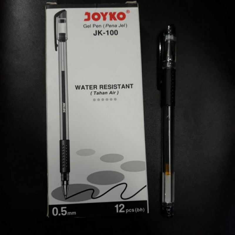 Gel Pen King Jeller JOYKO 0.5 mm JK 100 / Bulpen / ballpoint / jel pen / pulpen