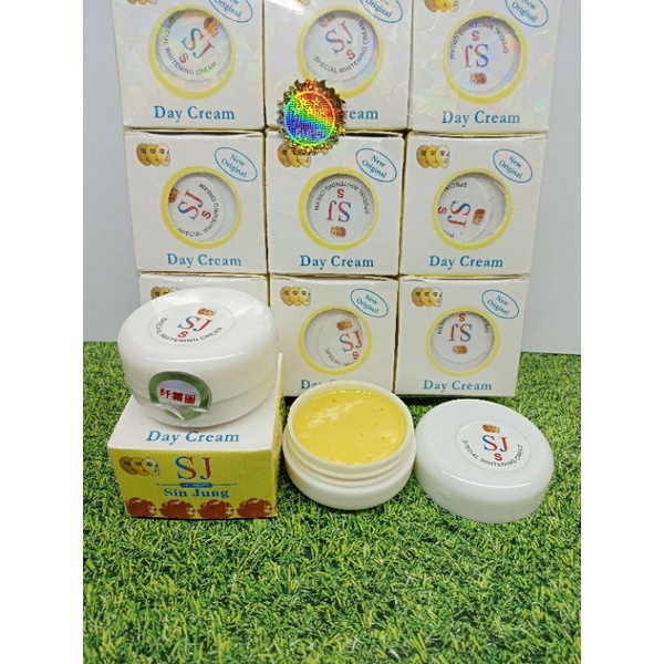 CREAM SJ TOPENG SIANG SPECIAL WHITENING ORIGINAL // Cream siang Lusinan ( isi 12 pcs )