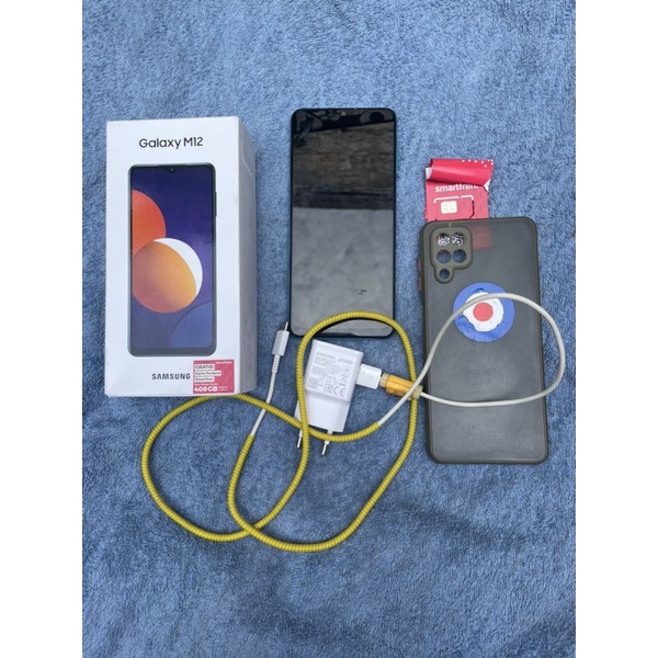 Hp Samsung galaxy M12 3/32 Second murah original