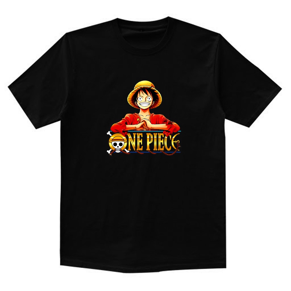 KAOS MANGA LUFFY ONE PIECE TOPI JERAMI BAJAK LAUT MONKEY ANIME  USOPP SANJI TONY TONY CHOPPER ZORO D