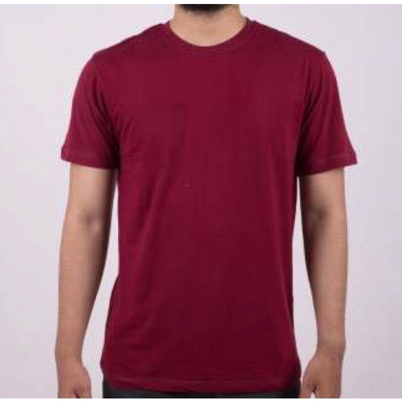 T shirt polos pria / Kaos polos pria warna merah