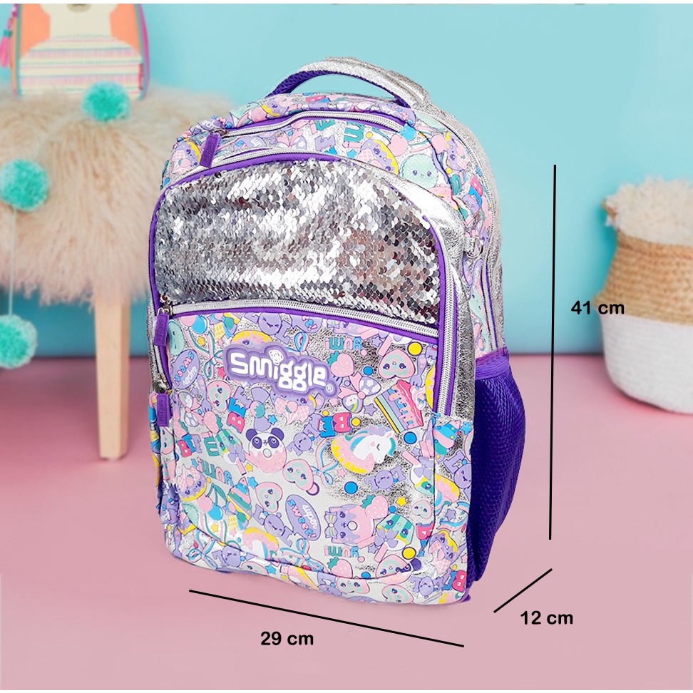 SMIGGLE Tas Ransel Import anak backpack senior junior 93C26/93C27