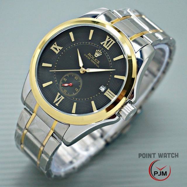 Jam Tangan Pria Rolex automatic romawi stainless