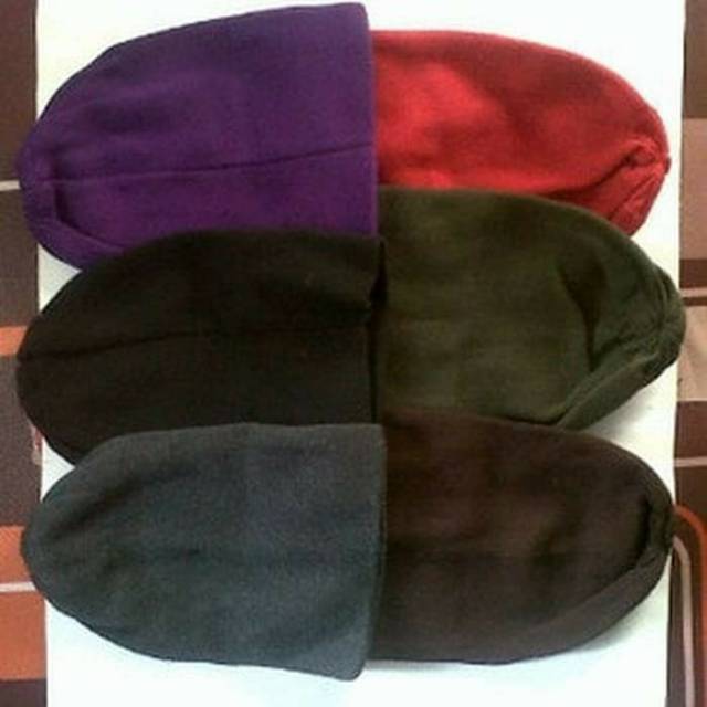 ☆ Kupluk topi beanie Hat warna warni bahan kaos spandex