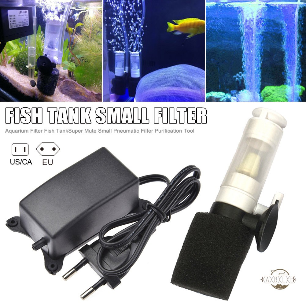 Filter Akuarium Ikan Kecil Super Sunyi Shopee Indonesia