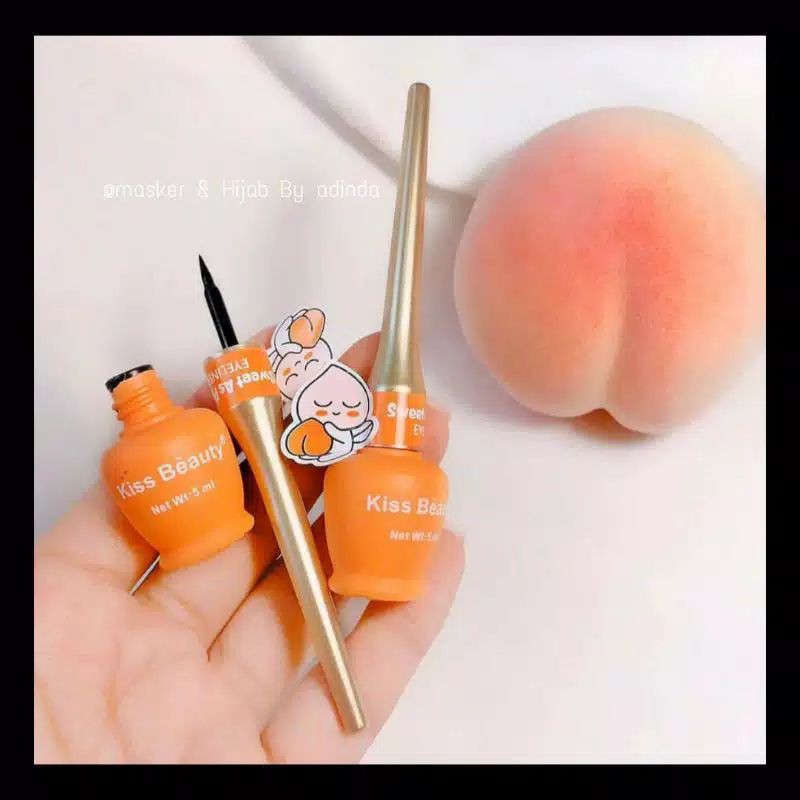 KISSBEAUTY PEACH MASKARA / KISBEAUTY PEACH EYELINER