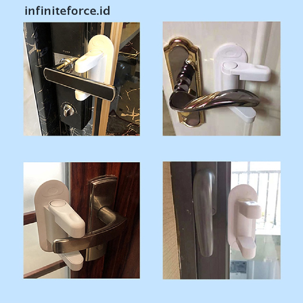 (Infiniteforce.Id) Kunci Pengaman Level Pintu Untuk Melindungi Bayi / Anak