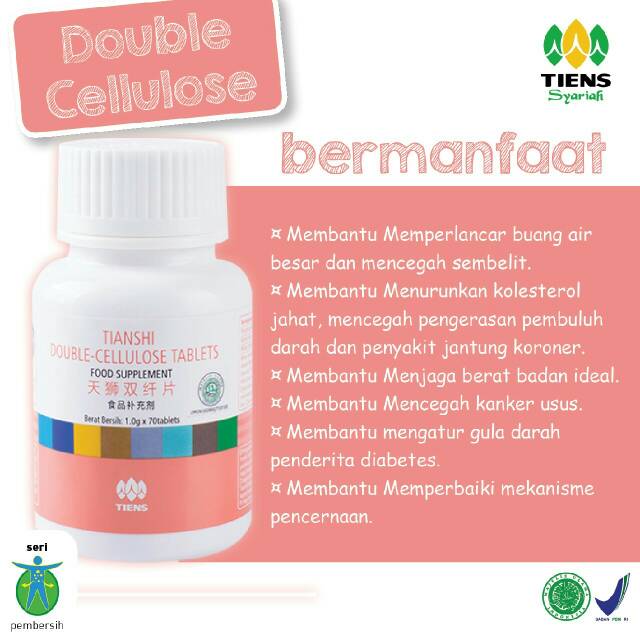 Double cellulose tiens