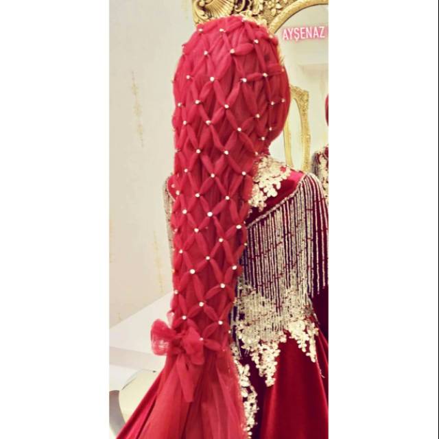 HIJAB EKOR TURKI JARING ALA PRINCES