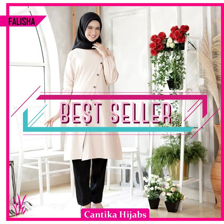 BAJU ATASAN WANITA / FALISHA / TUNIK / ATASAN TUNIK / BAJU TUNIK / BAJU ATASAN TUNIK / ATASAN WANITA