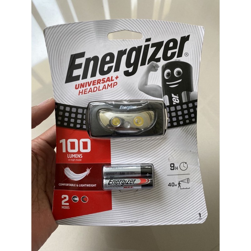 senter kepala energizer 2 led headlamp