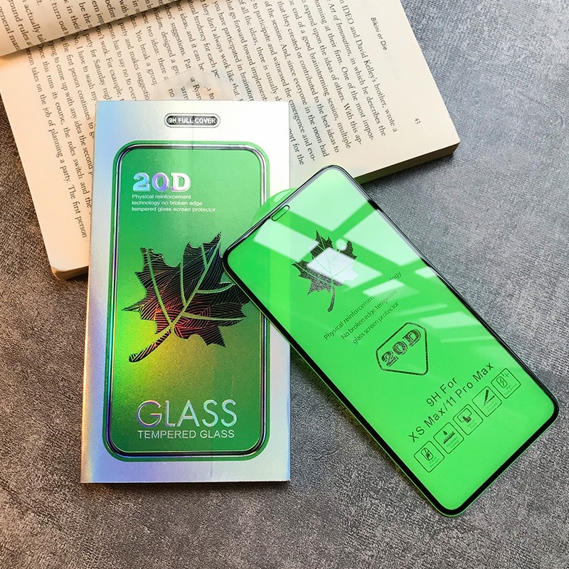 Pelindung Layar Tempered Glass 20D HD Untuk iPhone 6 6s 7 8 Plus X XR XS 11 12 13 14 Pro MAX