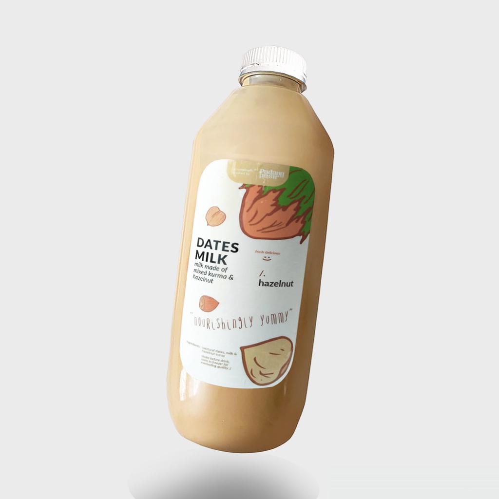 

Susu Kurma Sukari Hazelnut Padang Pasir Homemade 1 Liter IMUNE & ASI BOOSTER