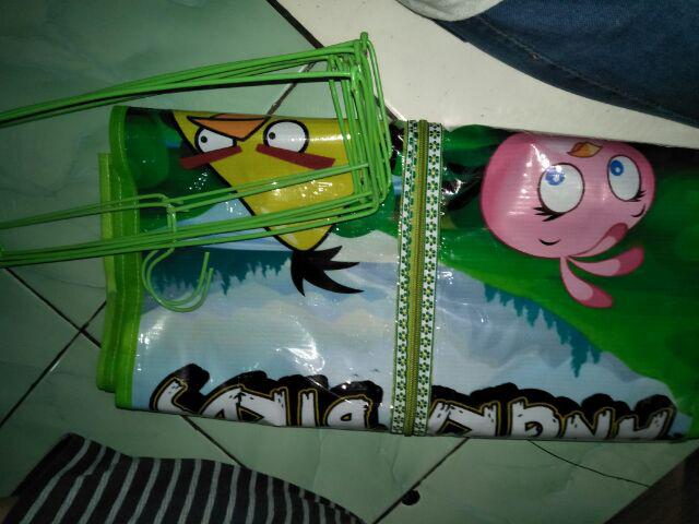 Promo Termurah Rak Gantung Hanger  Jilbab Kerudung Karakter Mini Organizer Grosir